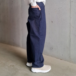 STILL BY HAND (スティルバイハンド)  [DN02251]　11.5oz DENIM STRAIGHT PANTS /デニムストレートパンツ  (DARK NAVY)