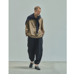 STILL BY HAND (スティルバイハンド)  [ PT03251 ]  Airy wide pants / エアリーワイドパンツ (INK BLACK)(KHAKI)