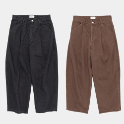 STILL BY HAND (スティルバイハンド)  [ PT03254 ]  12oz Color Denim Pants / 12オンス カラーデニムパンツ (BROWN)(INK BLACK)