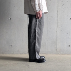 STILL BY HAND (スティルバイハンド)  [ PT08261 ]  Pigment print easy pants / ピグメントプリントイージーパンツ (DUSTY GREY)