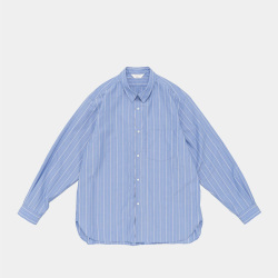 STILL BY HAND (スティルバイハンド)  [ SH00221 ] Regular collar shirt 先染め レギュラーカラーシャツ (BLUE STRIPE) (NAVY STRIPE) (WHITE)