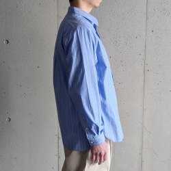 STILL BY HAND (スティルバイハンド)  [ SH00221 ] Regular collar shirt 先染め レギュラーカラーシャツ (BLUE STRIPE) (NAVY STRIPE) (WHITE)