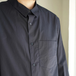 STILL BY HAND (スティルバイハンド)  [ SH00221 ] Regular collar shirt 先染め レギュラーカラーシャツ (BLUE STRIPE) (NAVY STRIPE) (WHITE)