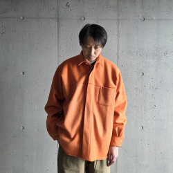 SUNNY ELEMENT (サニーエレメント) [ Airfield Shirt ]　エアーフィールドシャツ (ORANGE)