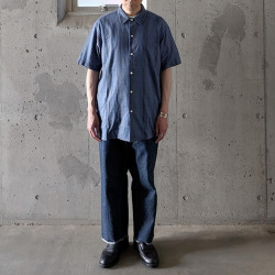 SUNNY ELEMENT (サニーエレメント) [ RIVER SHIRT S/S ]　リバーシャツ S/S (BLUE CHECK)