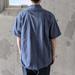 SUNNY ELEMENT (サニーエレメント) [ RIVER SHIRT S/S ]　リバーシャツ S/S (BLUE CHECK)