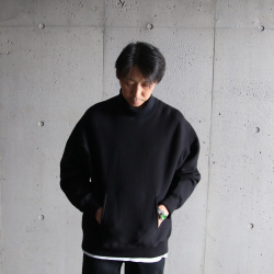 STILL BY HAND (スティルバイハンド)  [ CS03223 ] HIGH NECK SADDLE RAGLAN SLEEVE PULLOVER / ハイネック サドルラグランスリーブ プルオーバー (3COLOR)