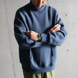 STILL BY HAND (スティルバイハンド)  [ CS03223 ] HIGH NECK SADDLE RAGLAN SLEEVE PULLOVER / ハイネック サドルラグランスリーブ プルオーバー (3COLOR)