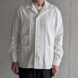 SEEALL (シーオール) SAU63 SH182 [ OPENCOLLAR 50'S SHIRTS ] オープンカラー 50年代 シャツジャケット