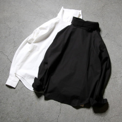 ☆美品☆SEEALL☆シーオール☆ハイネック クロップドシャツ