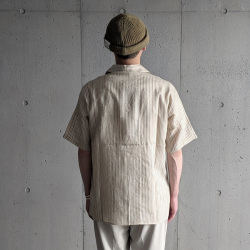 SEEALL (シーオール) [ GENERAL PURPOSE SHIRTS ] ジェネラルパーパスシャツ (NATURAL STRIPE)