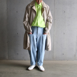 SEEALL (シーオール) [RECONSTRUCTED FATIGUE PANTS] リメイク ファティーグ パンツ (DENIM)