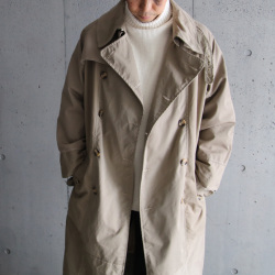 SEEALL (シーオール) [ RECONSTRUCTED TRENCH COAT ] リメイク トレンチ コート (BEIGE MIX)