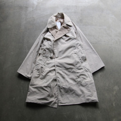 SEEALL (シーオール) [ RECONSTRUCTED TIELOCKEN COAT ] リメイク タイロッケンコート (BEIGE MIX)