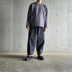 SKEWed （スキュー） [ 201/ ONE POCKET PANTS (LV) ]  5ポケットデニムパンツ (BLUE RINSE)