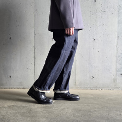 SKEWed （スキュー） [ 201/ ONE POCKET PANTS (LV) ]  5ポケットデニムパンツ (BLUE RINSE)
