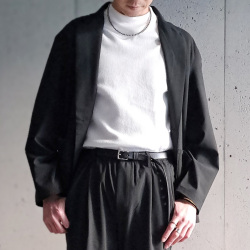  Martin Faizey (マーティン フェイジ―) ［0.75inc STIRRUP BELT NICKEL］BRIDLE LEATHER BELT  ブライドルレザーベルト (BLACK /SILVER BUCKLE) MADE IN ENGLAND 