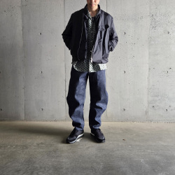 Jipijapa (ヒピハパ) Brighton Beach jacket (ブライトンビーチジャケット) / 2WAY JACKET & COAT (BLACK) 