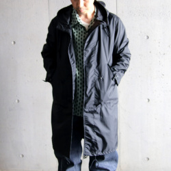 Jipijapa (ヒピハパ) Brighton Beach jacket (ブライトンビーチジャケット) / 2WAY JACKET & COAT (BLACK) 