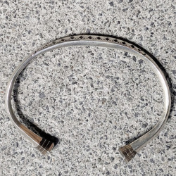 TOUAREG SILVER (トゥアレグシルバー) [ EBONY BRACELET / GIZA ] ブレスレット (SLIVER/EBONY WOOD)