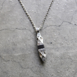 TOUAREG SILVER (トゥアレグシルバー)  [ NECKLACE 01 ] ネックレス (SILVER/EBONY WOOD)