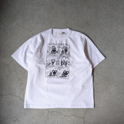 　TOUGHER ( タッファー ) BREA S/S TEE (JIM WOODRING) / クルーネック S/S プリント Tシャツ (FRANK 2) (PUSHPAW) (ECOLALIA) 