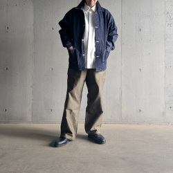 TUKI (ツキ) 0152 [BAKER PANTS] ベイカーパンツ(O.D.)(BLACK)