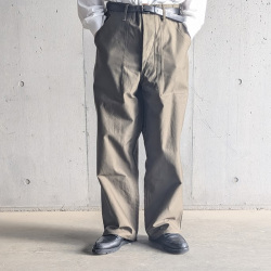 TUKI (ツキ) 0152 [BAKER PANTS] ベイカーパンツ(O.D.)(BLACK)