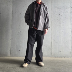 TUKI (ツキ) 0152 [BAKER PANTS] ベイカーパンツ(O.D.) (BLACK)