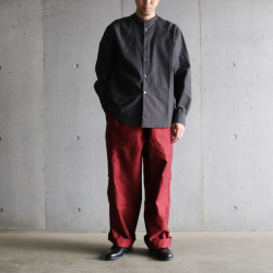 TUKI (ツキ) 0153 [MILITARY BAGGS (REVERSE)] ミリタリーバグス /バックサテン (MAROON)