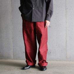 TUKI (ツキ) 0153 [MILITARY BAGGS (REVERSE)] ミリタリーバグス /バックサテン (MAROON)