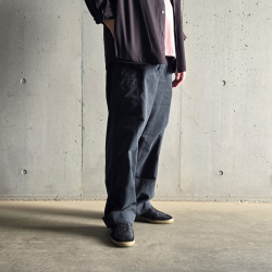 TUKI (ツキ) 0190 [POCKET TOROUSERS G/D/  PEACH FACE TWILL] ポケットトラウザーズ(GREEN)



