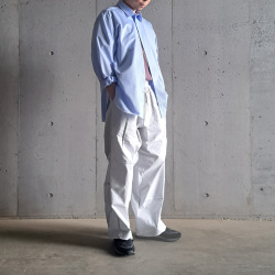 TUKI (ツキ) 0041[PAJAMAS / SHEETING]  パジャマパンツ (ASH)