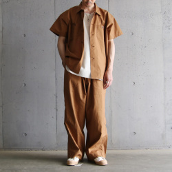 TUKI (ツキ) 0041【PAJAMAS】 (SHEETING) パジャマパンツ (GINGER