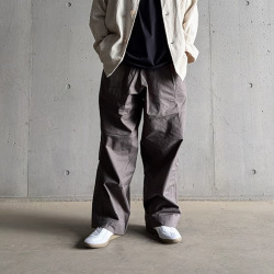 TUKI (ツキ) 0041[PAJAMAS / SHEETING]  パジャマパンツ (SAGE GREEN)