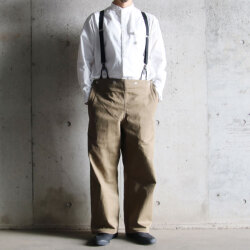 TUKI (ツキ) 0148 [ELASTIC BRACES] サスペンダー (BLACK