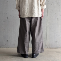  TUKI (ツキ) 0198 [ SLEEPING PANTS ] スリーピングパンツ / シーチング (SAGE GREEN)