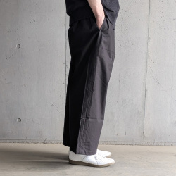 TUKI (ツキ) 0198 [ SLEEPING PANTS ] スリーピングパンツ / シーチング (BLACK)