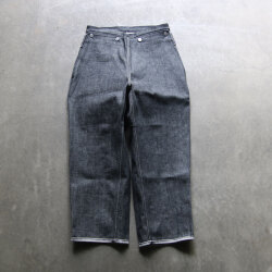 TUKI (ツキ) 0032 [TYPE3 BLACK DENIM]　タイプスリー ノンウォッシュデニムクロップドパンツ　(BLACK)