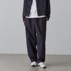 Y (ワイ) 1704140302 [ ORGANIC COTTON / RECYCLE POLYESTER TWILL TAPERED EASY TR ] オーガニックコットン/リサイクルポリエステル  テーパードイージートラウザーズ (2COLOR)