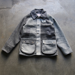 YOUSED (ユーズド) [ HARRIS TWEED COUNTRY JACKET ] リメイク ハリスツイード カントリージャケット 