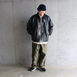 YOUSED / ユーズド】 LEATHER DRIVERS JKT / レザードライバーズ