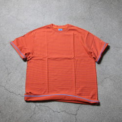 YONETOMI NEW BAISC (ヨネトミ ニューベーシック) 95-242-001 [GARMENT DYE BORDER T-SHIRT] ガーメントダイ ボーダーTシャツ (6COLOR)