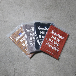 YONETOMI NEW BAISC (ヨネトミ ニューベーシック) 95-254-002 [GARMENT DYED RANDOM BORDER T-SHIRT] ガーメントダイ ボーダーTシャツ (4COLOR)