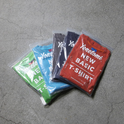 YONETOMI NEW BAISC (ヨネトミ ニューベーシック) 95-242-001 [GARMENT DYE BORDER T-SHIRT] ガーメントダイ ボーダーTシャツ (6COLOR)