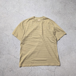 YONETOMI NEW BAISC (ヨネトミ ニューベーシック) 95-262-034 [GARMENT DYE BORDER T-SHIRT] ガーメントダイ ボーダーTシャツ (RED/SAX)(OLIVE/BROWN)(BLACK NAVY/WHITE)