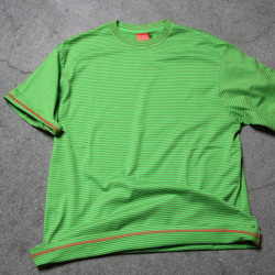 YONETOMI NEW BAISC (ヨネトミ ニューベーシック) 95-242-001 [GARMENT DYE BORDER T-SHIRT] ガーメントダイ ボーダーTシャツ (6COLOR)