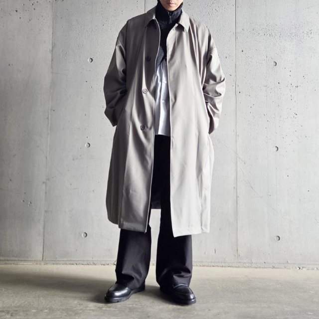 alvana (アルヴァナ) ALV-90151 [ 5G LAMS WOOL ZIP UP KNIT ] 5ゲージラムウール ジップアップ ニット(INK BLACK)