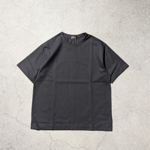 ALV-00180 [ FADE CENTER SEAM S/S TEE SHIRTS ] フェードセンターシーム ショートスリーブ クルーネック TEE シャツ (IVORY)(LIGHT YELLOW)(BLACK)(CHARCOAL)