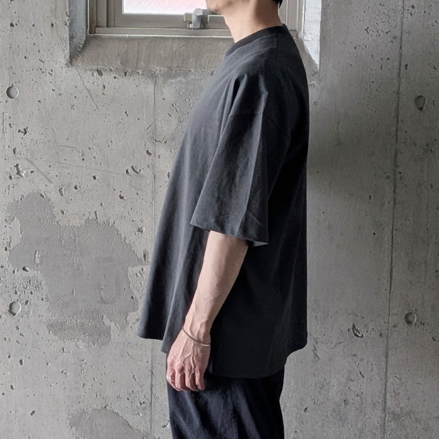alvana (アルヴァナ)  ALV-00117 [ 空防 S/S TEE SHIRTS ] 空紡天竺 ショートスリーブ クルーネック TEE シャツ(DARK KHARKI)